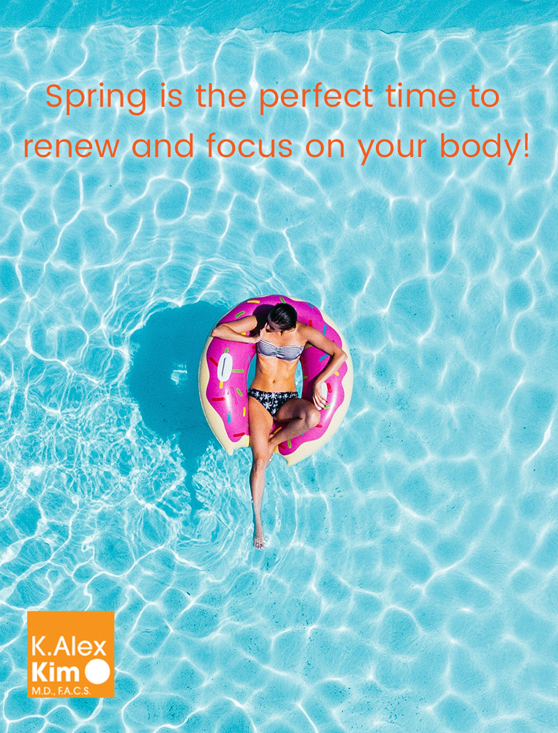 Spring is the perfect time to renew and focus on your body!